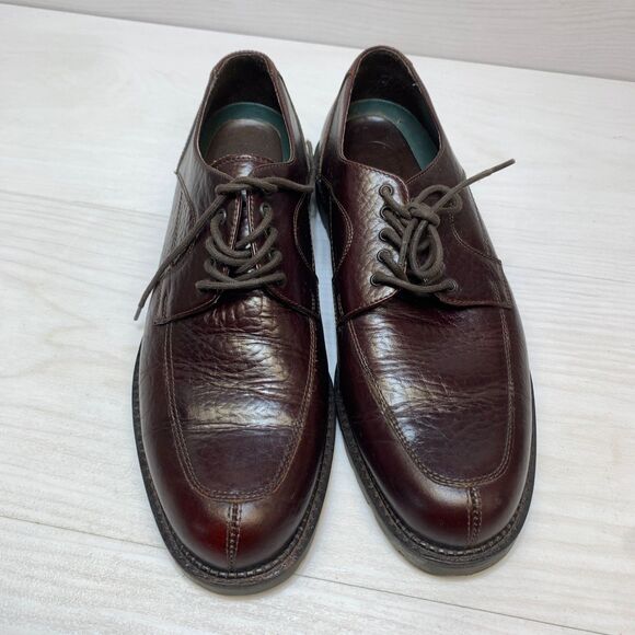 H.S.‎ Trask Brown Pebbled Leather Oxford Men\'s Sz 11M Lace Up Comfort Shoes main image 11